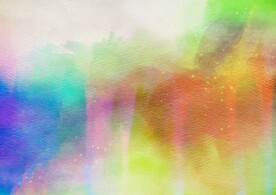 创意水彩抽象艺术画水彩晕染