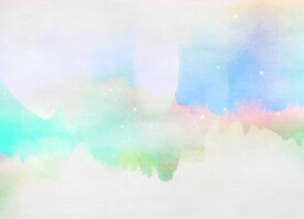 创意水彩抽象艺术画水彩晕染