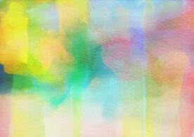 创意水彩抽象艺术画水彩晕染