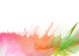 创意水彩抽象艺术画水彩晕染