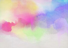 创意水彩抽象艺术画水彩晕染