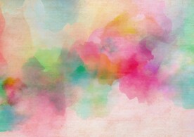 创意水彩抽象艺术画水彩晕染