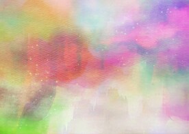 创意水彩抽象艺术画水彩晕染