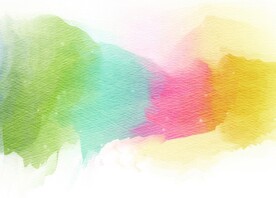 创意水彩抽象艺术画水彩晕染
