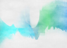 创意水彩抽象艺术画水彩晕染