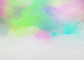 创意水彩抽象艺术画水彩晕染