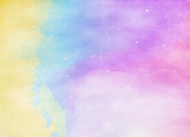 创意水彩抽象艺术画水彩晕染