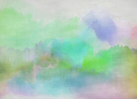 创意水彩抽象艺术画水彩晕染