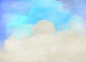 创意水彩抽象艺术画水彩晕染
