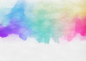 创意水彩抽象艺术画水彩晕染