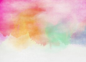 创意水彩抽象艺术画水彩晕染