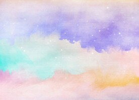 创意水彩抽象艺术画水彩晕染