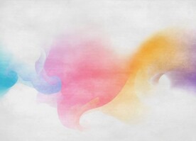 创意水彩抽象艺术画水彩晕染