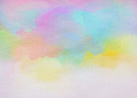 创意水彩抽象艺术画水彩晕染