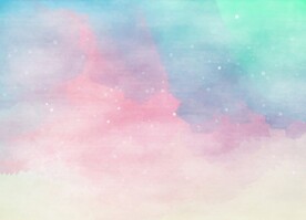 创意水彩抽象艺术画水彩晕染