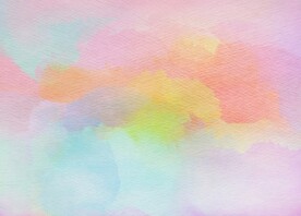 创意水彩抽象艺术画水彩晕染
