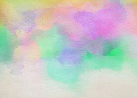 创意水彩抽象艺术画水彩晕染