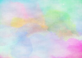 创意水彩抽象艺术画水彩晕染