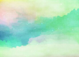 创意水彩抽象艺术画水彩晕染