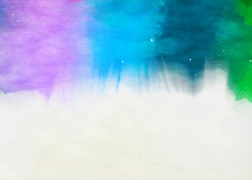 创意水彩抽象艺术画水彩晕染
