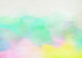 创意水彩抽象艺术画水彩晕染