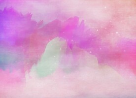 创意水彩抽象艺术画水彩晕染