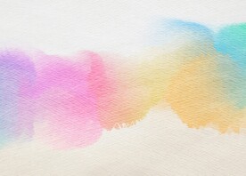 创意水彩抽象艺术画水彩晕染