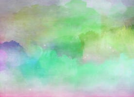 创意水彩抽象艺术画水彩晕染