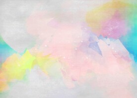 创意水彩抽象艺术画水彩晕染