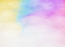 创意水彩抽象艺术画水彩晕染