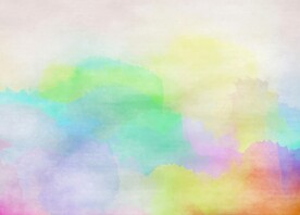 创意水彩抽象艺术画水彩晕染