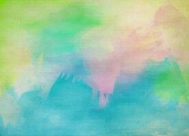 创意水彩抽象艺术画水彩晕染