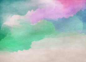 创意水彩抽象艺术画水彩晕染