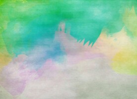创意水彩抽象艺术画水彩晕染