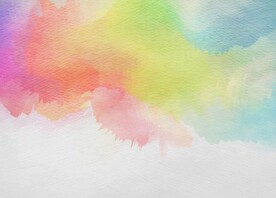 创意水彩抽象艺术画水彩晕染