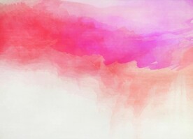 创意水彩抽象艺术画水彩晕染