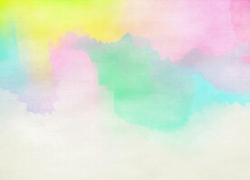 创意水彩抽象艺术画水彩晕染