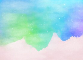 创意水彩抽象艺术画水彩晕染