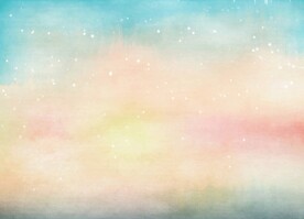 创意水彩抽象艺术画水彩晕染