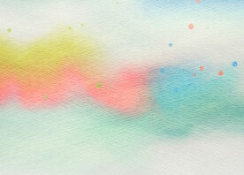 创意水彩抽象艺术画水彩晕染