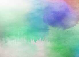 创意水彩抽象艺术画水彩晕染
