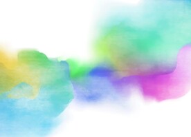 创意水彩抽象艺术画水彩晕染