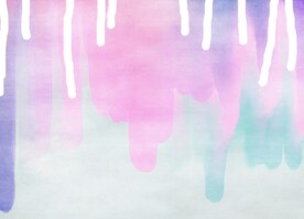 创意水彩抽象艺术画水彩晕染
