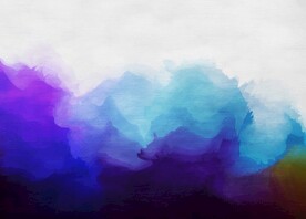 创意水彩抽象艺术画水彩晕染