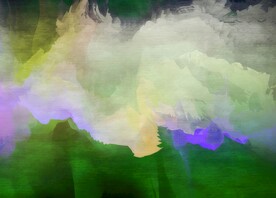 创意水彩抽象艺术画水彩晕染