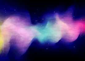 创意水彩抽象艺术画水彩晕染