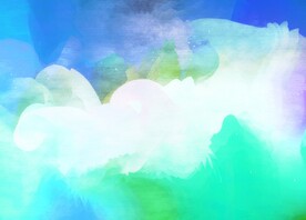 创意水彩抽象艺术画水彩晕染