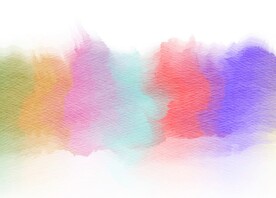 创意水彩抽象艺术画水彩晕染