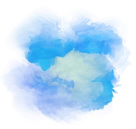 创意水彩抽象艺术画水彩晕染