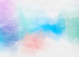 创意水彩抽象艺术画水彩晕染